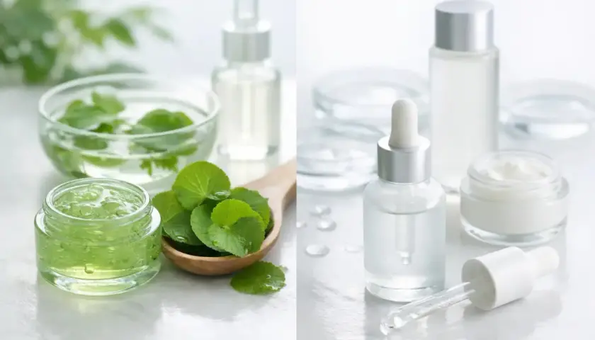 Descubre para qué sirve la centella asiática en cosmética: gel, sérum y crema con extractos naturales para una piel radiante.