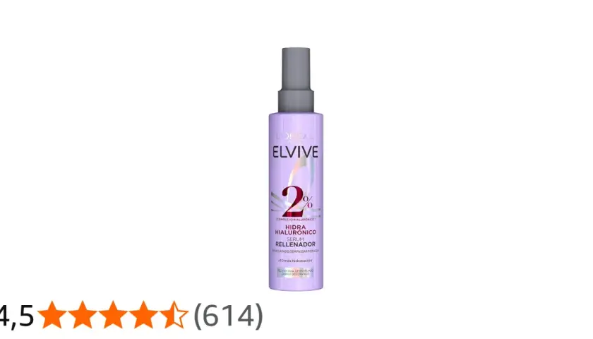 Sérum Elvive Hidra Hialurónico para cabello deshidratado. Descubre cómo usar este sérum rellenador para una hidratación intensa.