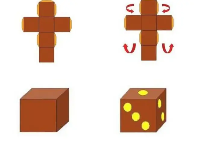 Jak zrobić kostkę do gry? DIY krok po kroku papier, 3D