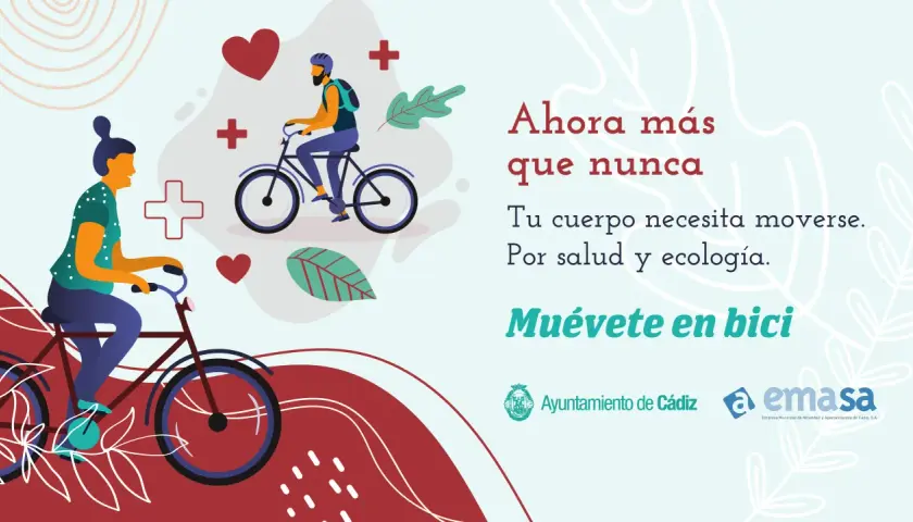 Dos personas disfrutan de la bicicleta, promoviendo la salud y la ecología. ¡Anímate a moverte en bici!