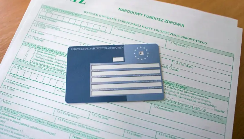 Wniosek o wydanie Europejskiej Karty Ubezpieczenia Zdrowotnego (EKUZ) i sama karta EKUZ online.