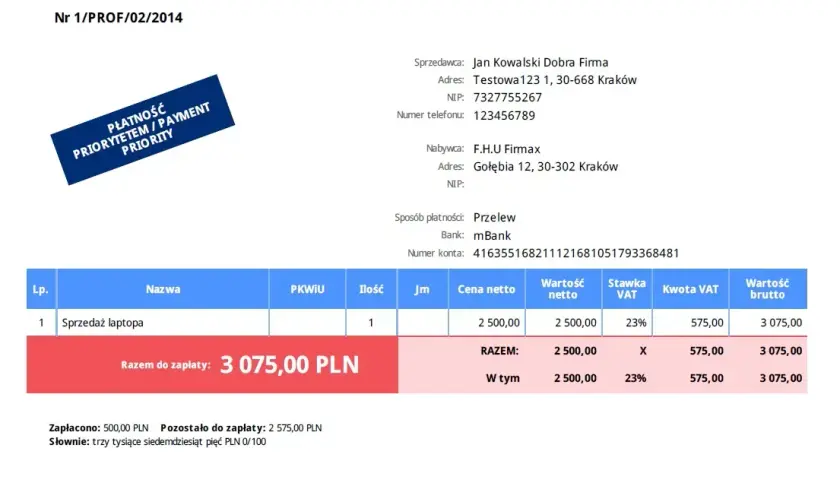 Faktura proforma: Nie daj się zaskoczyć! Wszystko, co musisz wiedzieć