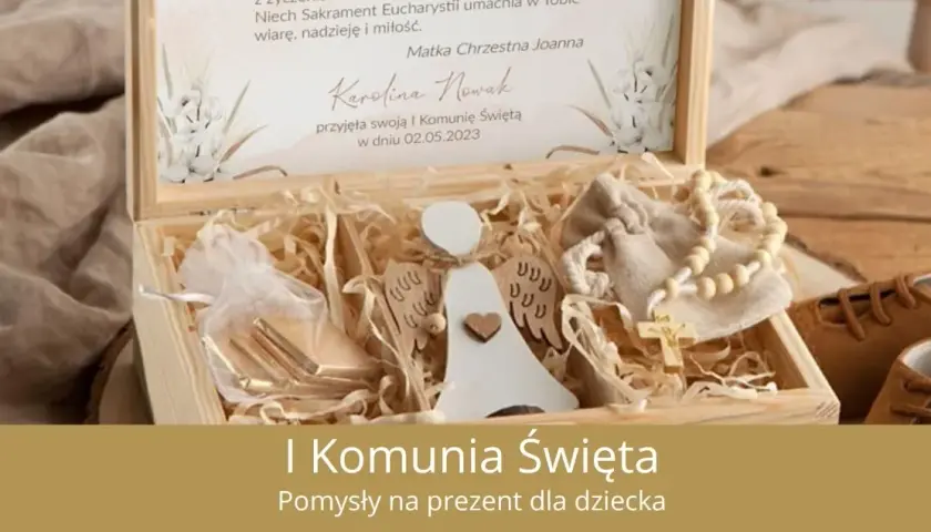 Prezent na komunię dla córki: Pomysły, które zachwycą!