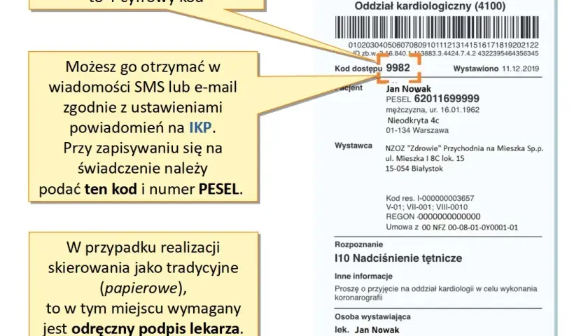 E-skierowanie na rehabilitację: wygląd, ważność, rejestracja bez błędów