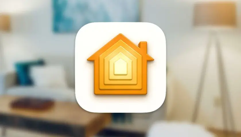 El logo de HomeKit, que es la app para controlar tu hogar inteligente.