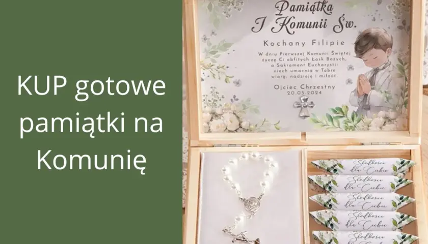 Życzenia komunijne: gotowe inspiracje i porady na niezapomniane życzenia