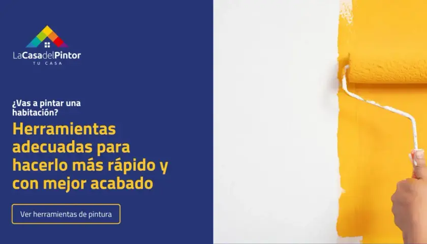 ¿Cuánto se tarda en pintar una habitación? Descubre herramientas para hacerlo rápido y con mejor acabado.