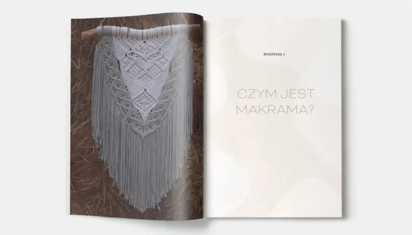 Ozdoby z makramy jak zrobić? Piękna makrama na patyku, idealna do nauki tworzenia.