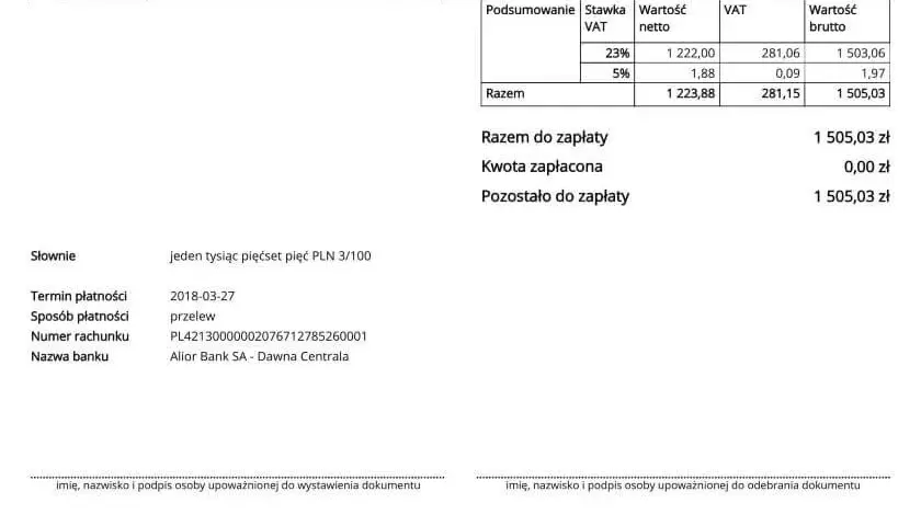 Co musi zawierać faktura VAT? Uniknij błędów i konsekwencji prawnych