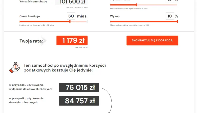 Kalkulator leasingu: Jak obliczyć raty i porównać oferty online
