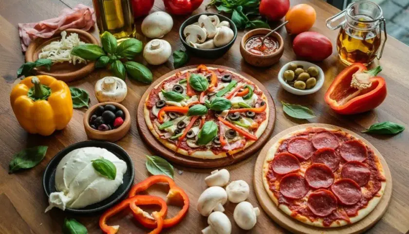 Pizza wegetariańska: Dodatki, Sery i Sosy - Inspiracje i Pomysły