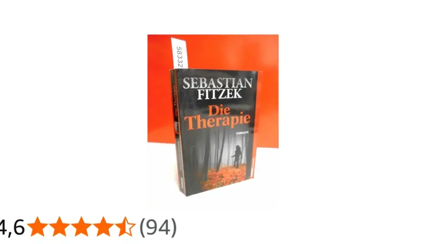 Sebastian Fitzeks meistverkauftes Buch "Die Therapie" als Thriller.