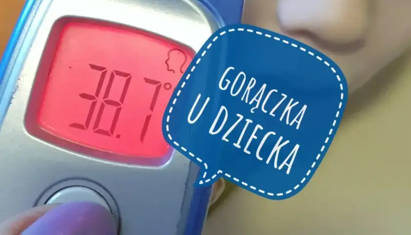 Termometr pokazuje 38.7°C. Od ilu jest stan podgorączkowy u dziecka?