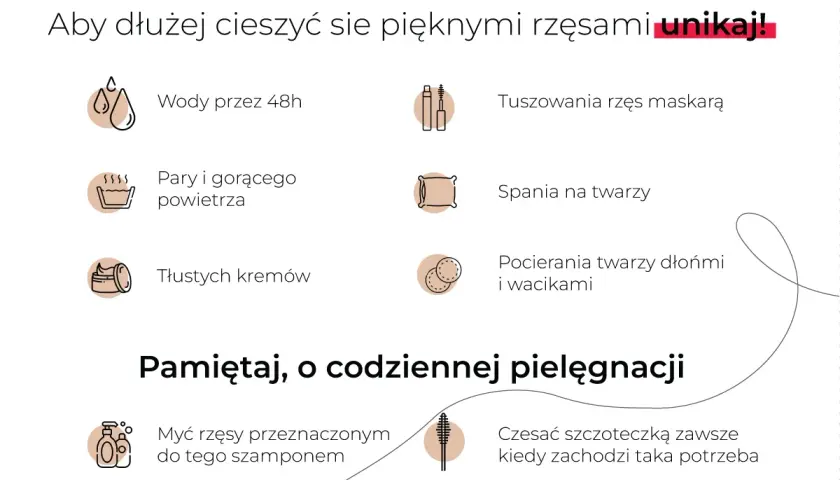 Spanie w sztucznych rzęsach? Bezpieczeństwo i pielęgnacja krok po kroku