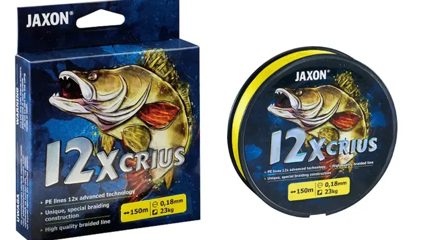Jaka plecionka na szczupaka? Jaxon 12x Crius, 0,18mm, 23kg. Idealna na drapieżniki.