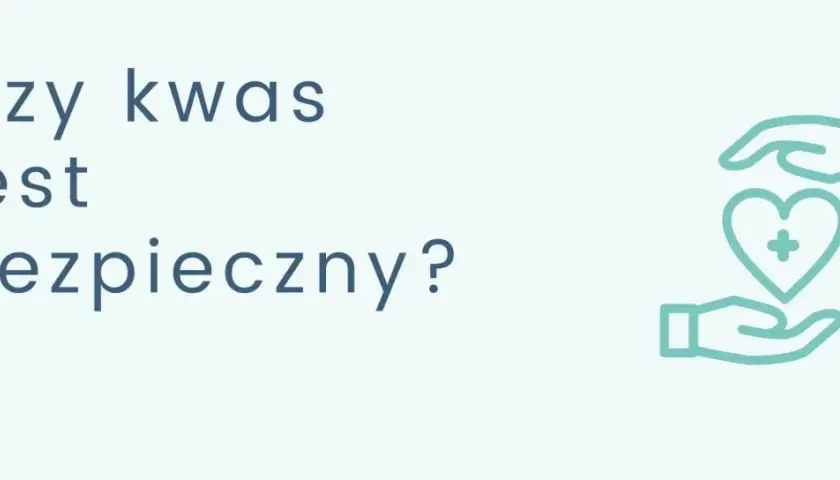 Czy kwas hialuronowy jest bezpieczny? Dwie dłonie podtrzymują serce z krzyżykiem, symbolizując troskę i bezpieczeństwo.