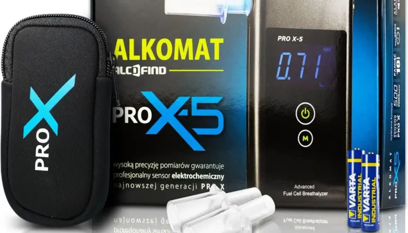 Alkomat Pro-X3 czy Pro X5 - który model lepszy dla Ciebie?