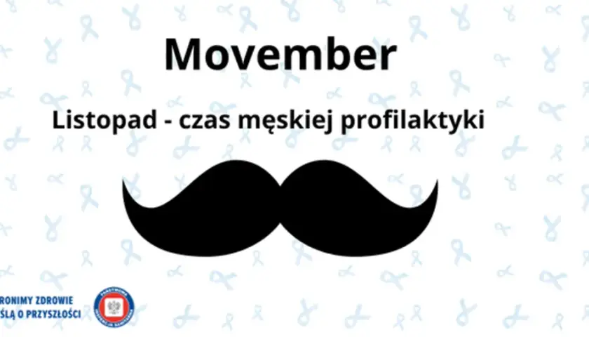Movember to akcja promująca męskie zdrowie. W listopadzie mężczyźni zapuszczają wąsy, by zwrócić uwagę na profilaktykę.