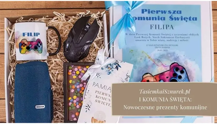 Prezenty na Komunię 2025: TOP pomysły, trendy i porady