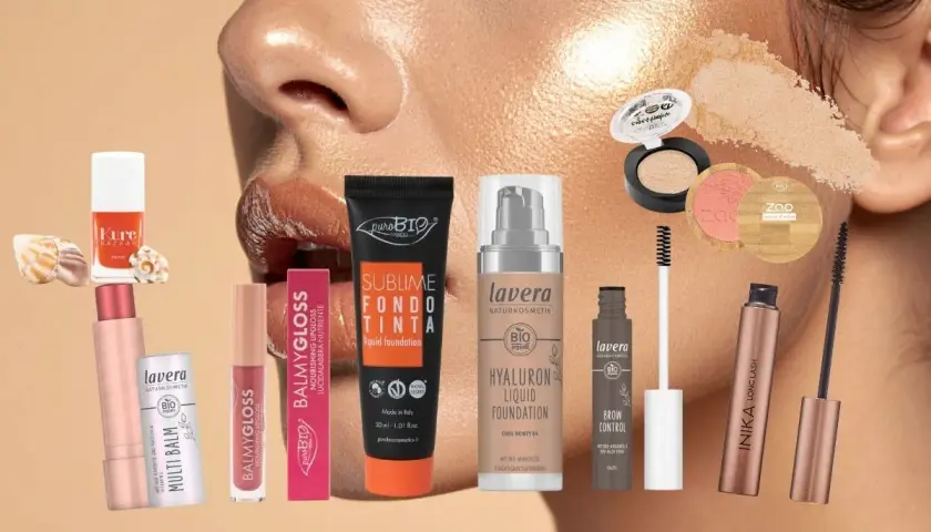 Här är några smink tips med foundation, läppglans, mascara och rouge.