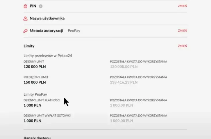 Pekao: Jak zmienić limit? PeoPay i Pekao24 pełny poradnik