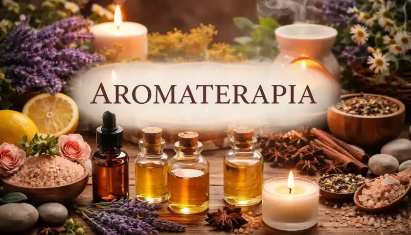 Wróćmy do ziół leczniczych. Aromaterapia: olejki, lawenda, róże, cytryna, świece i przyprawy tworzą relaksującą atmosferę.