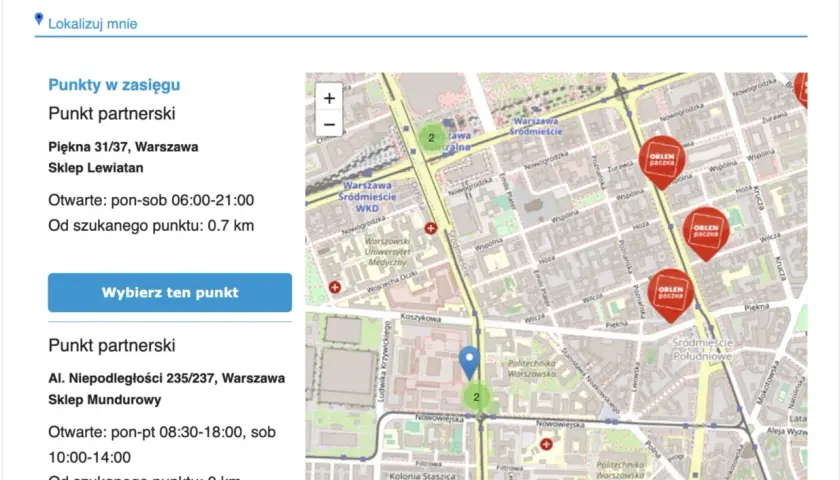 Gdzie wysłać paczkę Orlen? Znajdź najbliższe punkty nadania