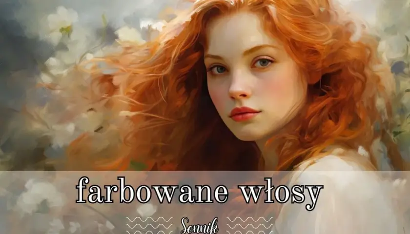 Sennik Farbowanie Włosów na Czerwono - Zmiana Koloru Włosów
