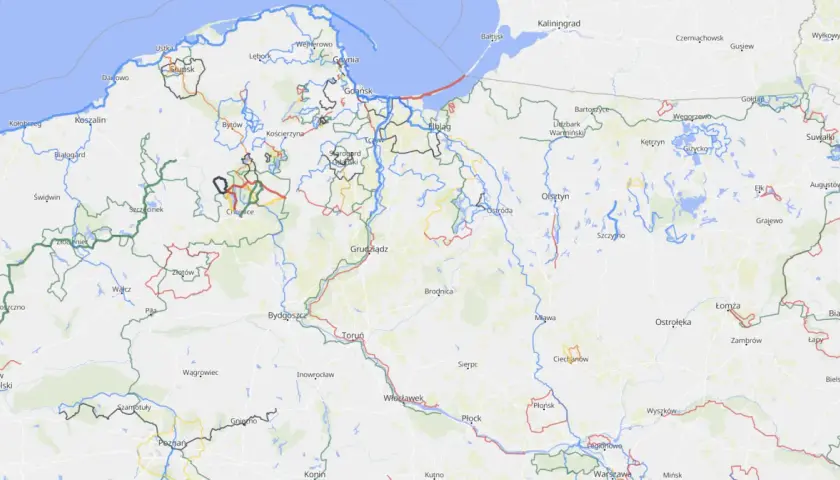 Najlepsze trasy rowerowe w Polsce z mapą do planowania wypraw