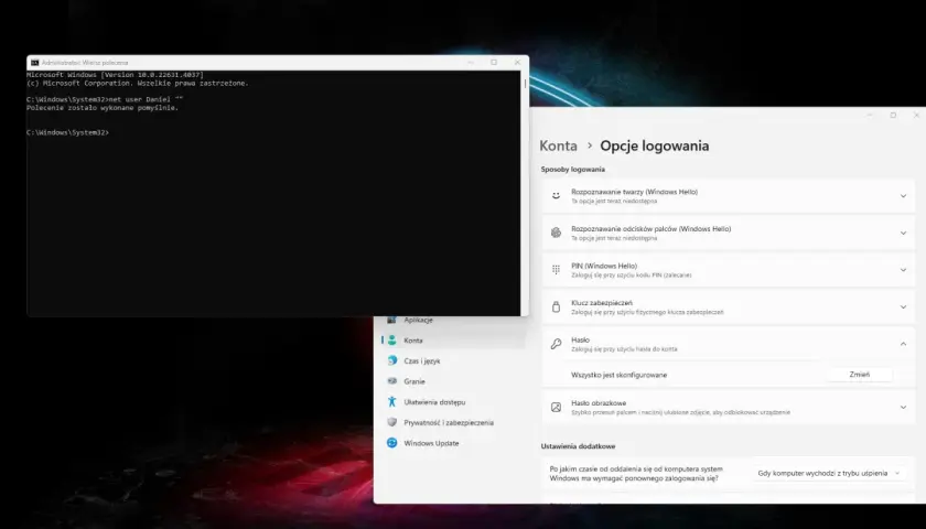 Jak usunąć konta używane przez inne aplikacje w Windows 11 bez problemów