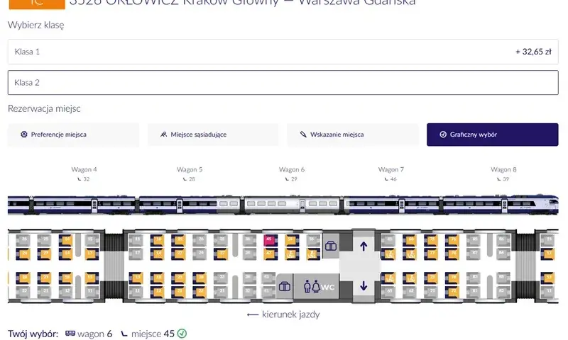 PKP Intercity: Jak zarezerwować miejsca obok siebie? Sprawdzone metody