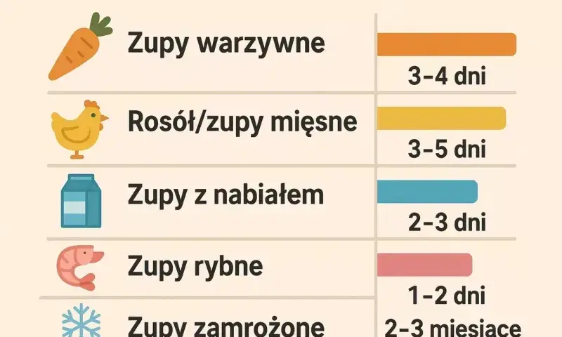 Ile może stać rosół w lodówce? Bezpieczne 4 dni i dłużej!