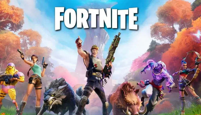 Postać z gry Fortnite, gotowa do walki. Sprawdź Fortnite wymagania, by dołączyć do zabawy!