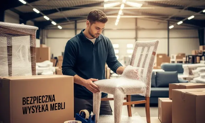 Jak wysłać krzesło kurierem bez ryzyka uszkodzeń i wysokich kosztów