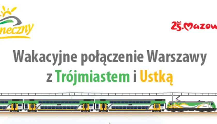 Koleje Mazowieckie Słoneczny - poznaj rozkład i atrakcje podróży