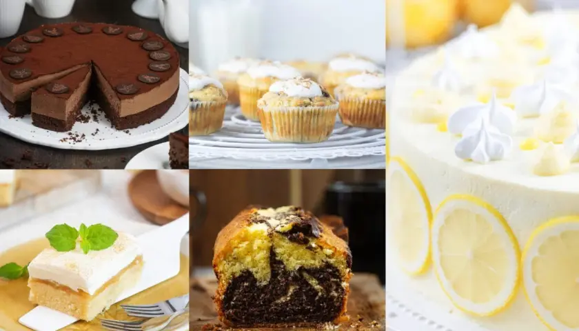 Kuchen rezepte: Schokoladenkuchen, Muffins, Zitronentorte und Marmorkuchen. Ein Fest für jeden Gaumen!