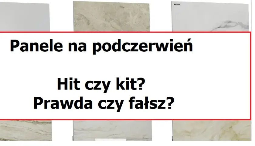 Ranking 12 najlepszych paneli grzewczych na podczerwień