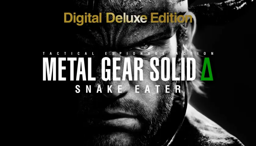 Metal Gear Solid Delta: Snake Eater w wersji Digital Deluxe Edition. Mroczny portret Snake'a.