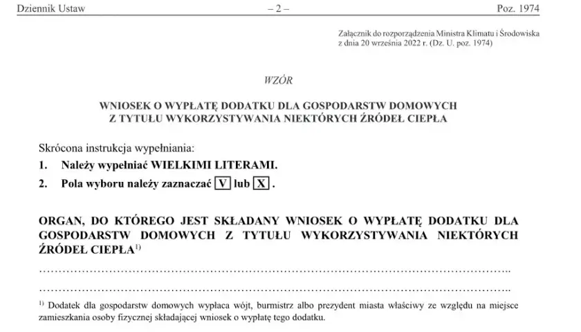 Dodatek na opał drzewny Jak otrzymać dofinansowanie drewna
