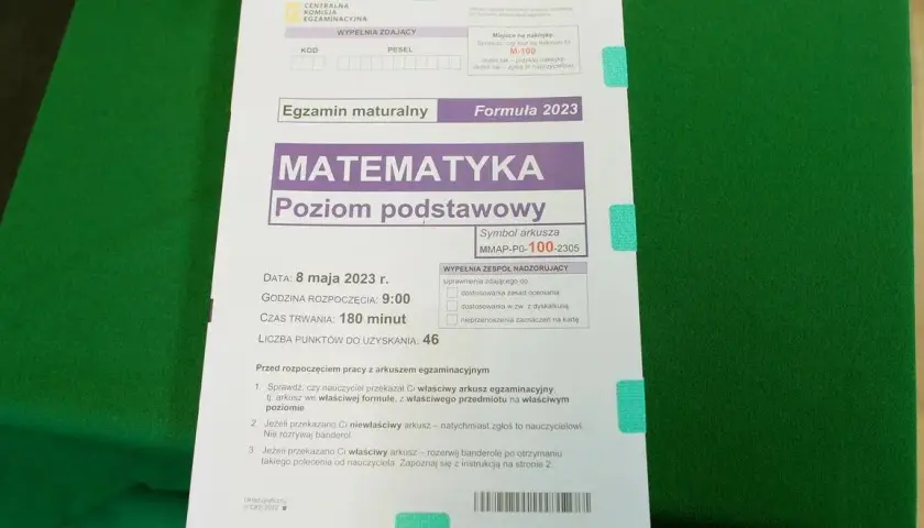 Ile punktów żeby zdać maturę z matematyki? Sprawdź minimalne wymagania
