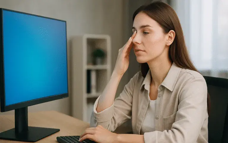 Jaka jasność monitora jest najlepsza dla oczu, aby uniknąć bólu?