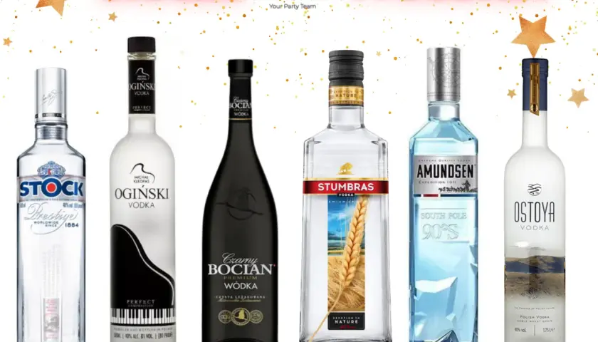 Wódka na wesele: Ranking, ilość i gdzie kupić tanio?