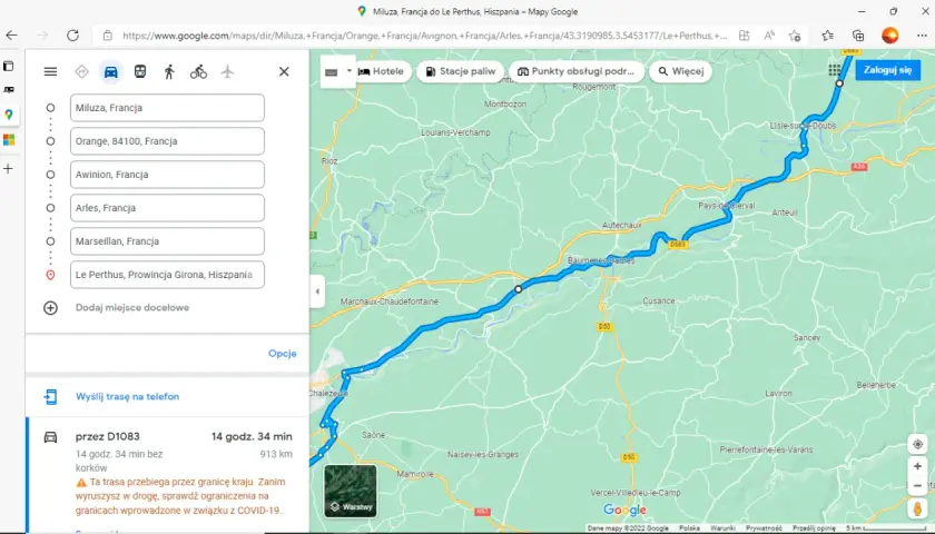 Ile jest kilometrów z Polski do Hiszpanii? Sprawdź, zanim wyruszysz