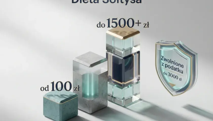Dieta Sołtysa: od 100 zł, do 1500+ zł. Zwolnione z podatku do 3000 zł.