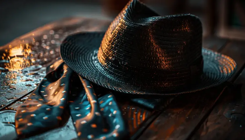 Kapelusz czarny męski - Stylowy wybór do eleganckiej męskiej garderoby