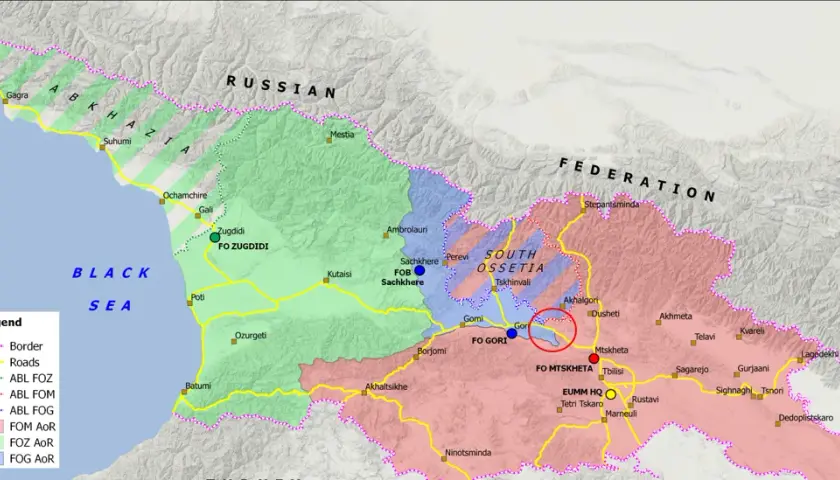 Gdzie leży Gruzja mapa – odkryj jej granice i kluczowe miejsca