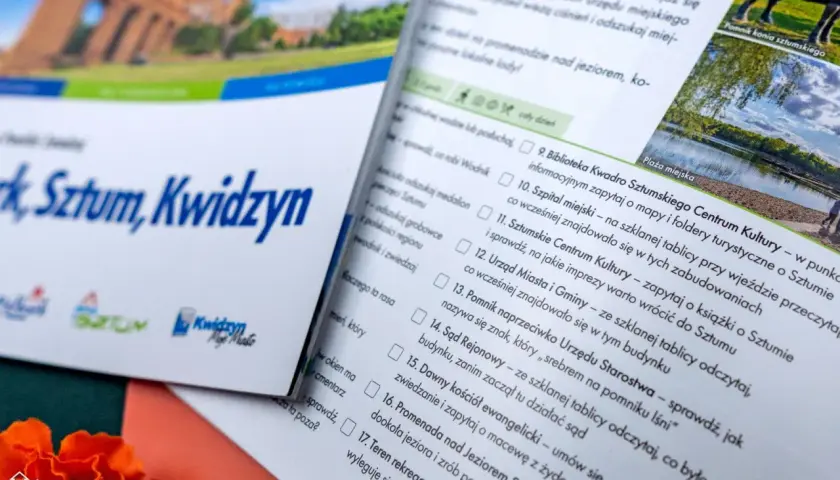 Przewodnik po Sztumie i Kwidzynie, regionie Powiśle. Odkryj zabytki, jeziora i lokalne atrakcje.
