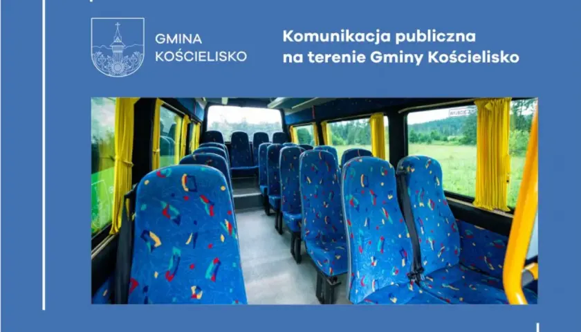 Wnętrze busa w Kościelisku. Sprawdź busy Kościelisko Zakopane cena, by zaplanować podróż.
