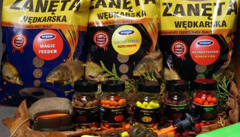 Zanęty specjalistyczne dla feedera - rodzaje i zastosowanie