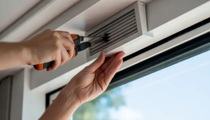 Montaż nawiewników w oknach: poradnik DIY. Zdrowie czy gwarancja?
